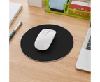 Aluminum Alloy Round Mouse Pad - Black|mouse pad