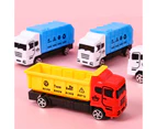 City Garbage Classification Truck Pull Back Car Educational Toy Gift for Kids