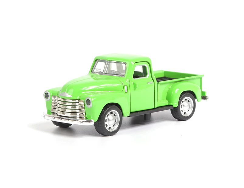 Pull Back Toy Double Doors Can Be Opened 1:36 Scale Alloy Vehicle Model Toy Decoration Diecast Children Simulation Off-road Vehicle Toy Christmas Gift - Green