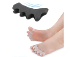 1 Pair Toe Straightener Separator Brace Bunion Corrector Treatment Foot Care Flesh Color