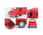 Pull Back Toy Double Doors Can Be Opened 1:36 Scale Alloy Vehicle Model Toy Decoration Diecast Children Simulation Off-road Vehicle Toy Christmas Gift - Red