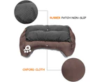 Dog Bed, Dog Basket Washable, Dog Sofa Dog Cushion Dog Basket Non-Silp, Pet Bed For Cats And Small To Medium-Sized Dogs