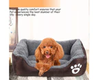 Dog Bed, Dog Basket Washable, Dog Sofa Dog Cushion Dog Basket Non-Silp, Pet Bed For Cats And Small To Medium-Sized Dogs
