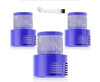 replacement filters for Dyson V10, replace part washable filters Rear filter, rear filter set