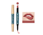 1.9g Lip Liner Dual-use Vibrant Color Ultralight Lipstick with Lip Liner for Party