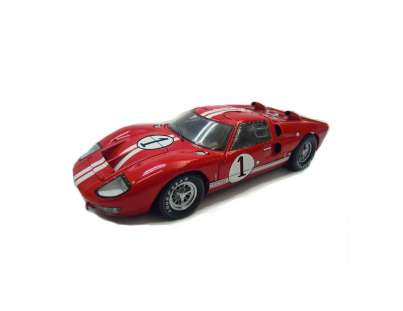 Shelby Licensed 1:18 Scale Ford GT40 MKII #1 1966 Diecast Model Car Red