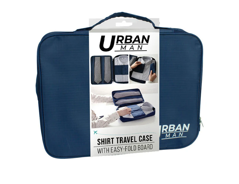 Urban Shirt Travel Bag Case Blue for Man - Blue