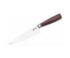 Boker Core 5pc Kitchen Knife Set & Magnetic Block | Walnut Wood / Satin