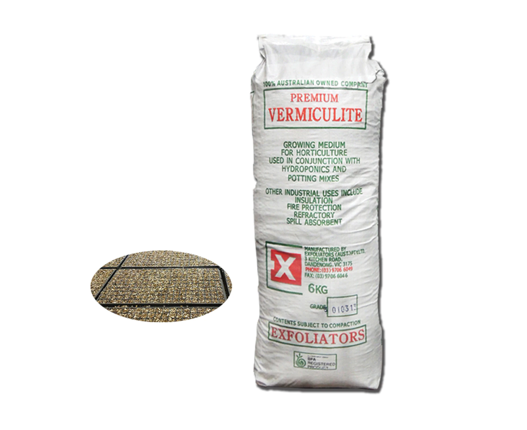 Exfoliators 100Lt VERMICULITE-COARSE GRADE 3