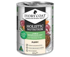 Ivory Coat Holistic Nutrition Wet Puppy Food Lamb & Brown Rice Loaf 400g