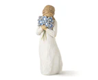 Willow Tree Figurine Forget Me Not Girl with Flowers By Susan Lordi  26454