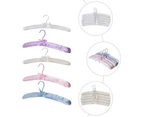 36 x PADDED SATIN HANGERS | 3 Colour Women Clothing Satin Covered Clothes Hanger