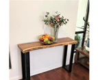 [Free Shipping]MANGO TREES "Bungalow" Console Table Hall Table Live Edge 120cm - Natrual