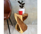 [Free Shipping]MANGO TREES The Twist Side/Corner Table/Planet Stand ANT - Natrual