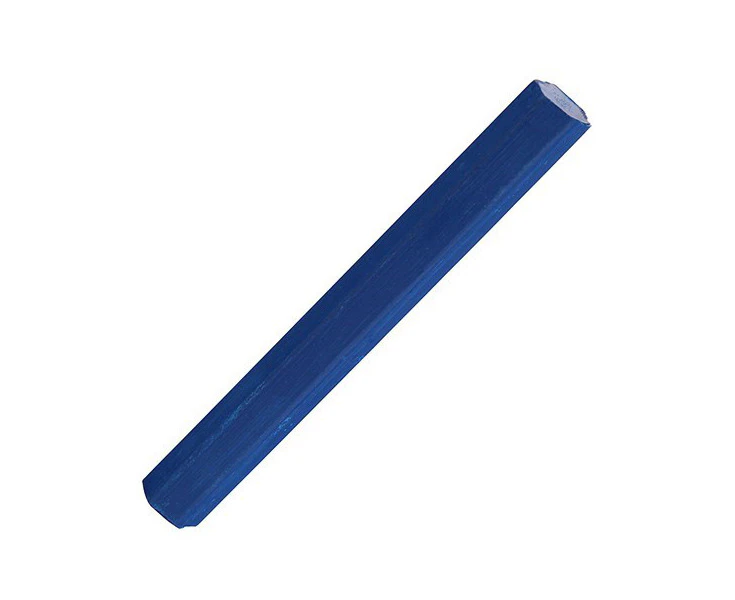 Blue Lumber Crayon