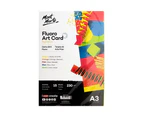 Mont Marte Fluoro Art Card Pack 5 Colours - A3 230gsm 15pc