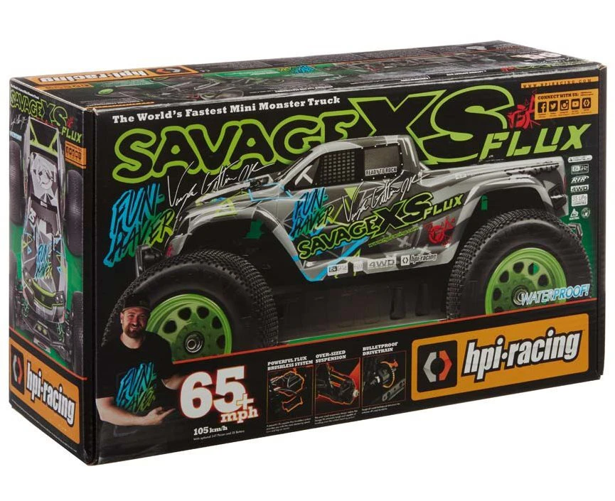 HPI Savage XS Flux VGJR 4WD 1/12 Electric Monster Truck [115967]