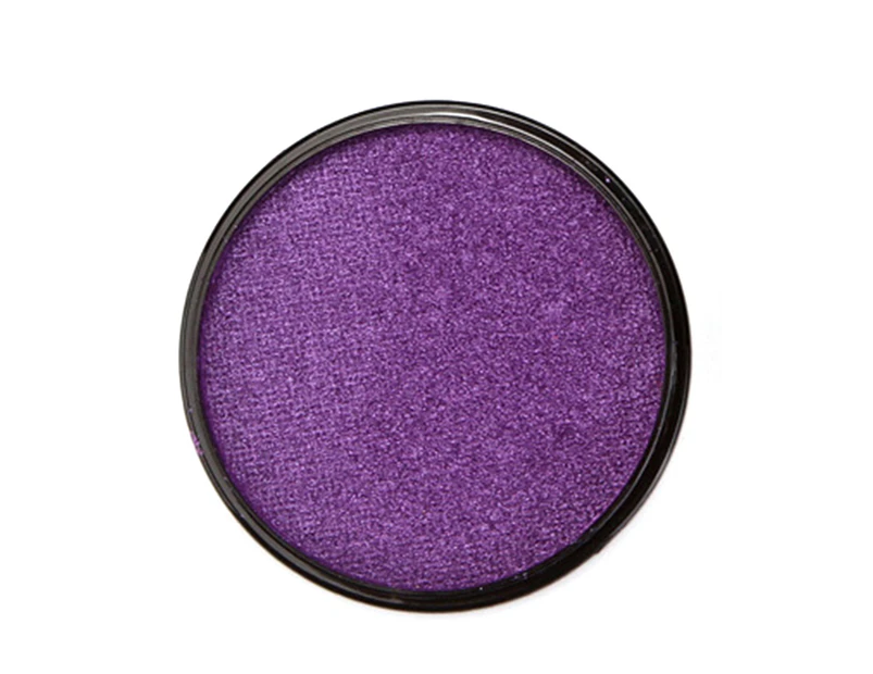 30g Makeup Face Paint Fast Dry Long-lasting Waterborne Beautiful Makeup Face Paint for Halloween-Purple
