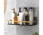 Water-proof Shower Caddy Space Saver Aluminum Bath Essentials Shower Shelf for Toilet - Standard Type