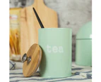 3Pcs/Set Kitchen Spice Jar Tea Canister Coffee Sugar Food Storage Pot with Lid