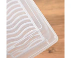 Storage Box Safe Food-grade Plastic Food Fruits Storage Container for Ho - 0