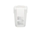 1 Set Storage Box Smooth Surface Plastic Multiple Specifications Sealing Container for Daily U - 0
