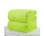 Ultra Soft Warm Cozy Throw Blanket Rug Plush Fleece Bed Sofa Couch Pad Home - Coffee