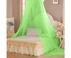 Elegent Lace House Bedding Decor Sweet Round Bed Canopy Dome Mosquito Net - Blue