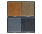 Nordic Style Simple Breathable Absorbent Anti-Slip Door Floor Rug Mat Home Decor - Brown