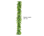 Realistic Simulation Rattan No Withering UV-resistant Flower Arrangement Fake Eucalyptus Background Decor - Green
