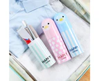 Travel Dustproof Toothbrush Toothpaste Holder Duck Cup Storage Box - Blue