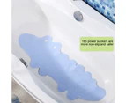 Cute Cartoon Crocodile Bath Shower Mat Children Suction Cup Non-Slip Tub Pad - Green