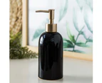 420ml Liquid Soap Shampoo Lotion Shower Gel Ceramic Empty Pump Bottle Container - Green