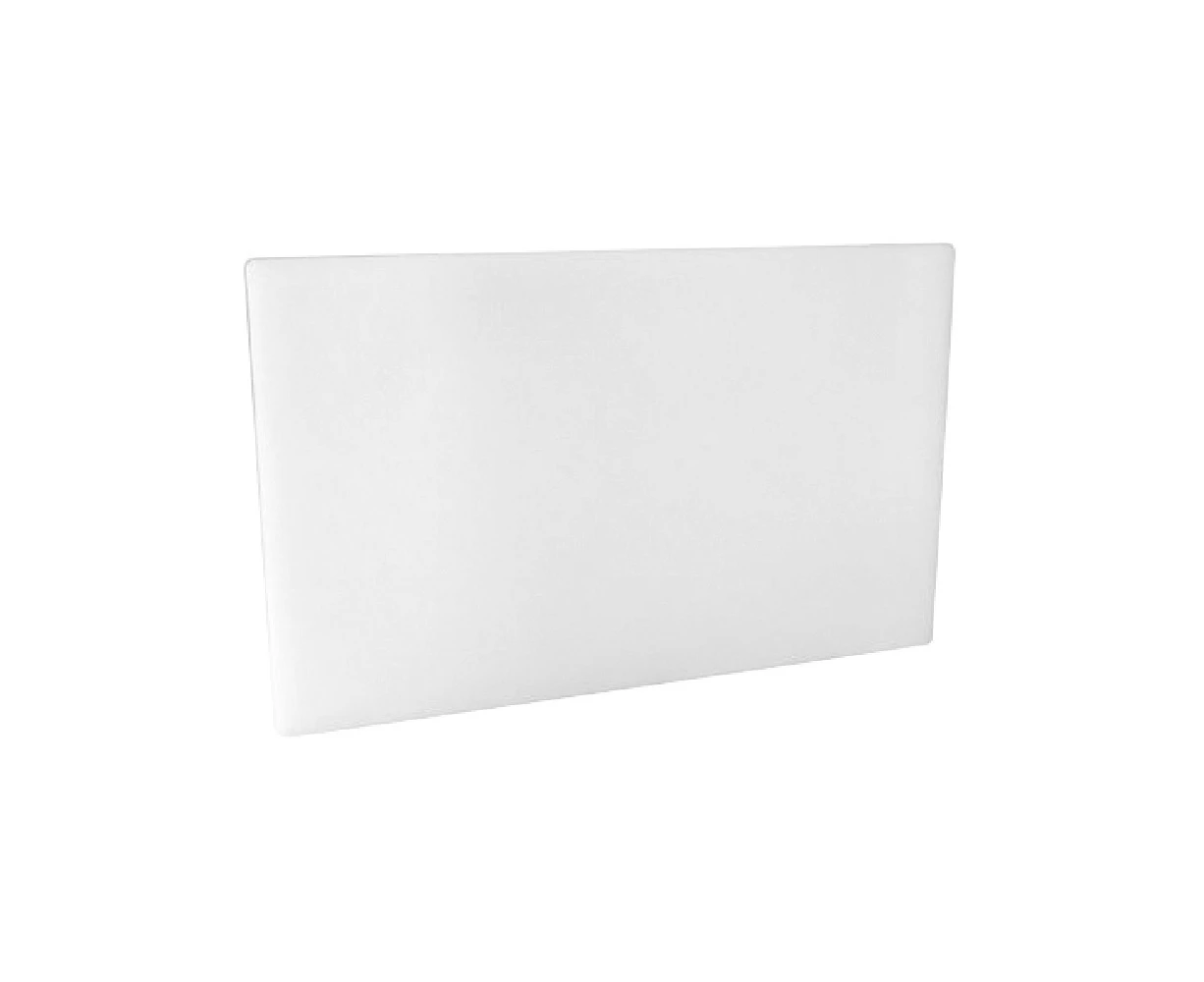 Trenton White Plastic Chopping Cutting Board 450 x 610 x 13mm