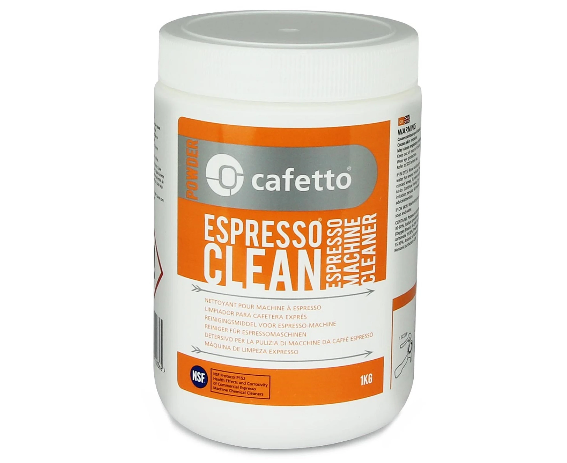 Cafetto Espresso Clean 1Kg For Professional Use