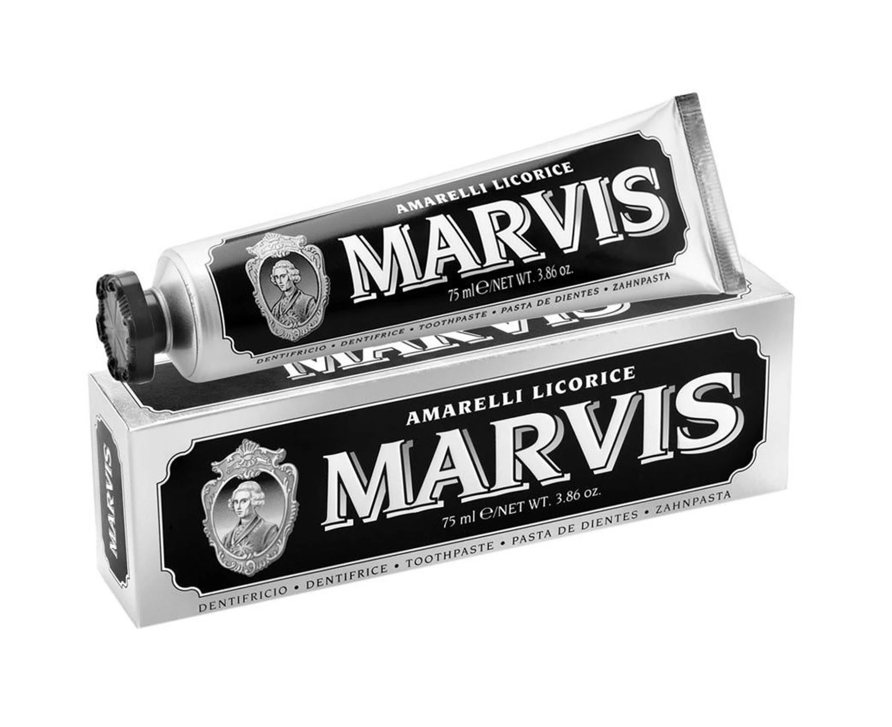 Marvis Toothpaste 75ml - Amarelli Licorice Mint