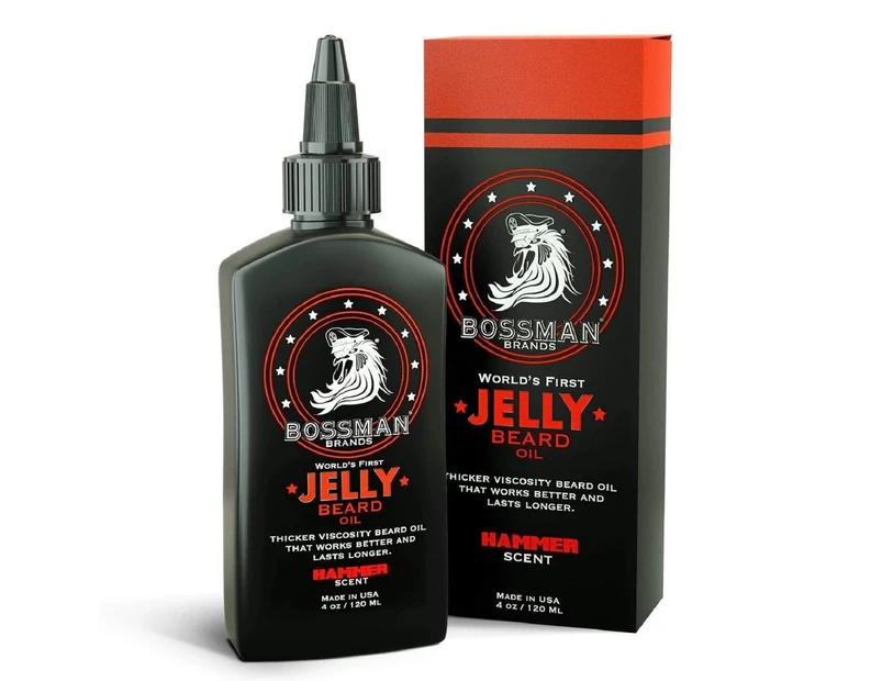 Bossman Jelly Beard Oil Hammer Scent 120ml