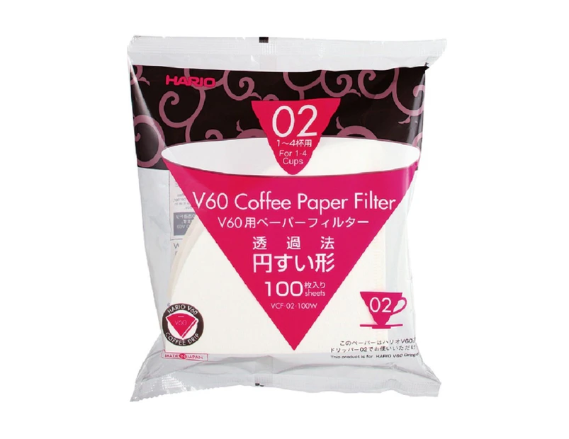 Hario V60-02 - 100 Filter Papers