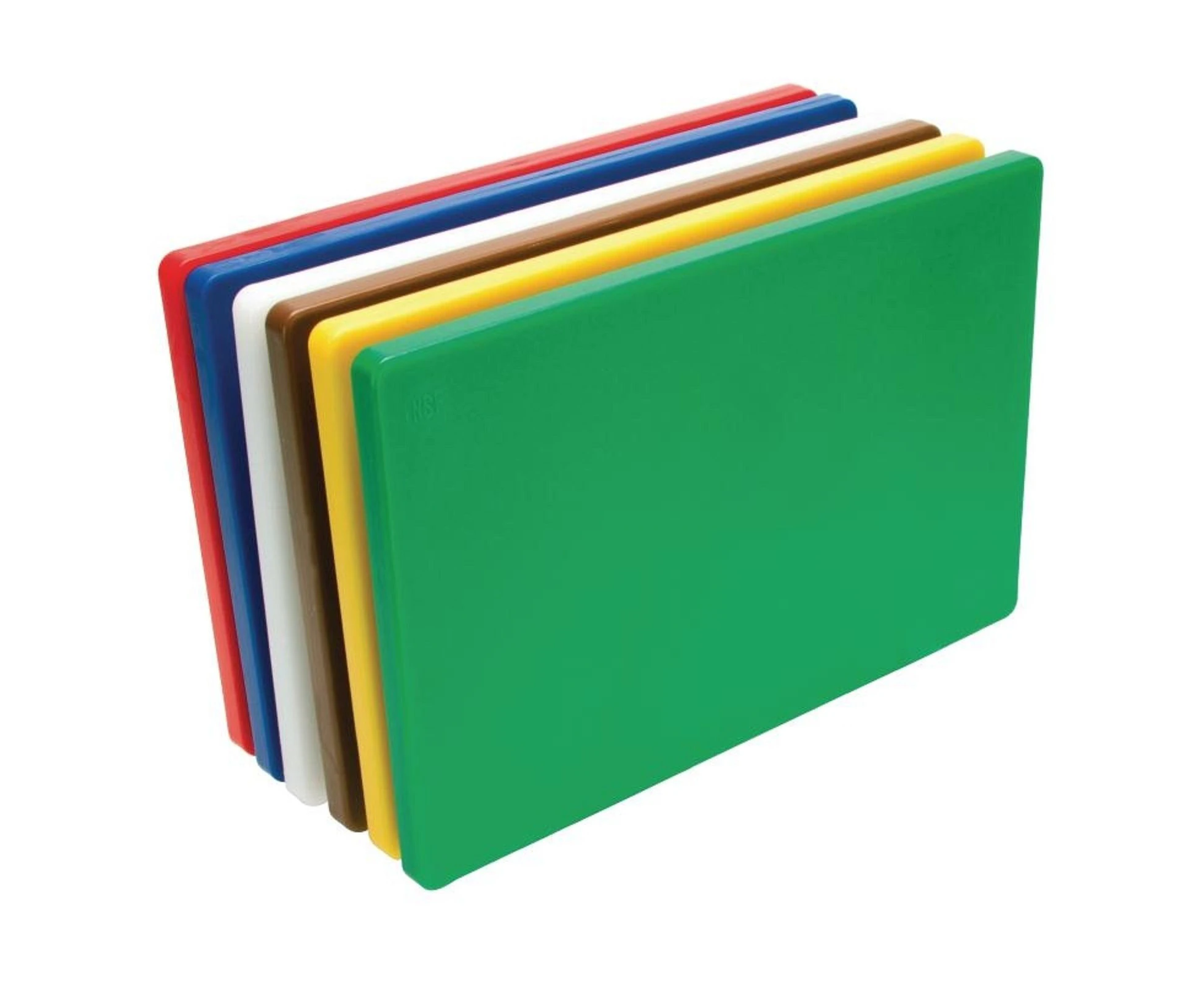 Polyethylene Colour Coded Cutting Board HACCP 380 x 510 x 13mm - Set of 6