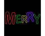 Christmas Complete Merry Motif Rope Light Motif 150cm - Multicolour