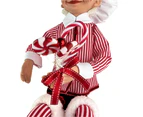 Candy Cane Chef Elf 76cm - Red