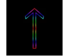 RGB Arrow Motif Rope Light Motif 150cm - Multicolour