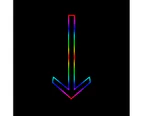 RGB Arrow Motif Rope Light Motif 150cm - Multicolour