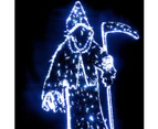 Christmas Complete Halloween Grim Reaper Rope Light Motif 150cm - Cool White