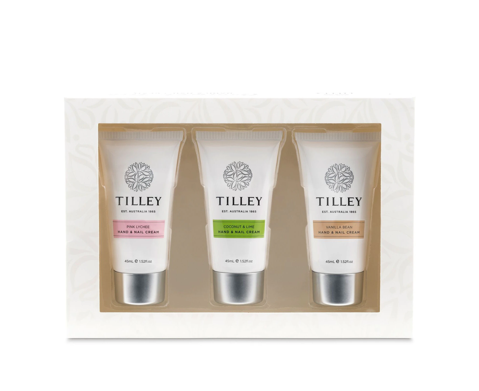 Tilley Hand & Nail Cream Trio Gift Set - Gourmet