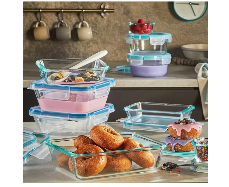 Snapware 18 Piece Pyrex Glass Food Storage Set