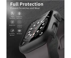 Apple Watch Tempered Glass Case 360 Full Cover 42mm Black