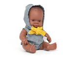 Miniland Educational African Boy Doll with clothing 21cm
