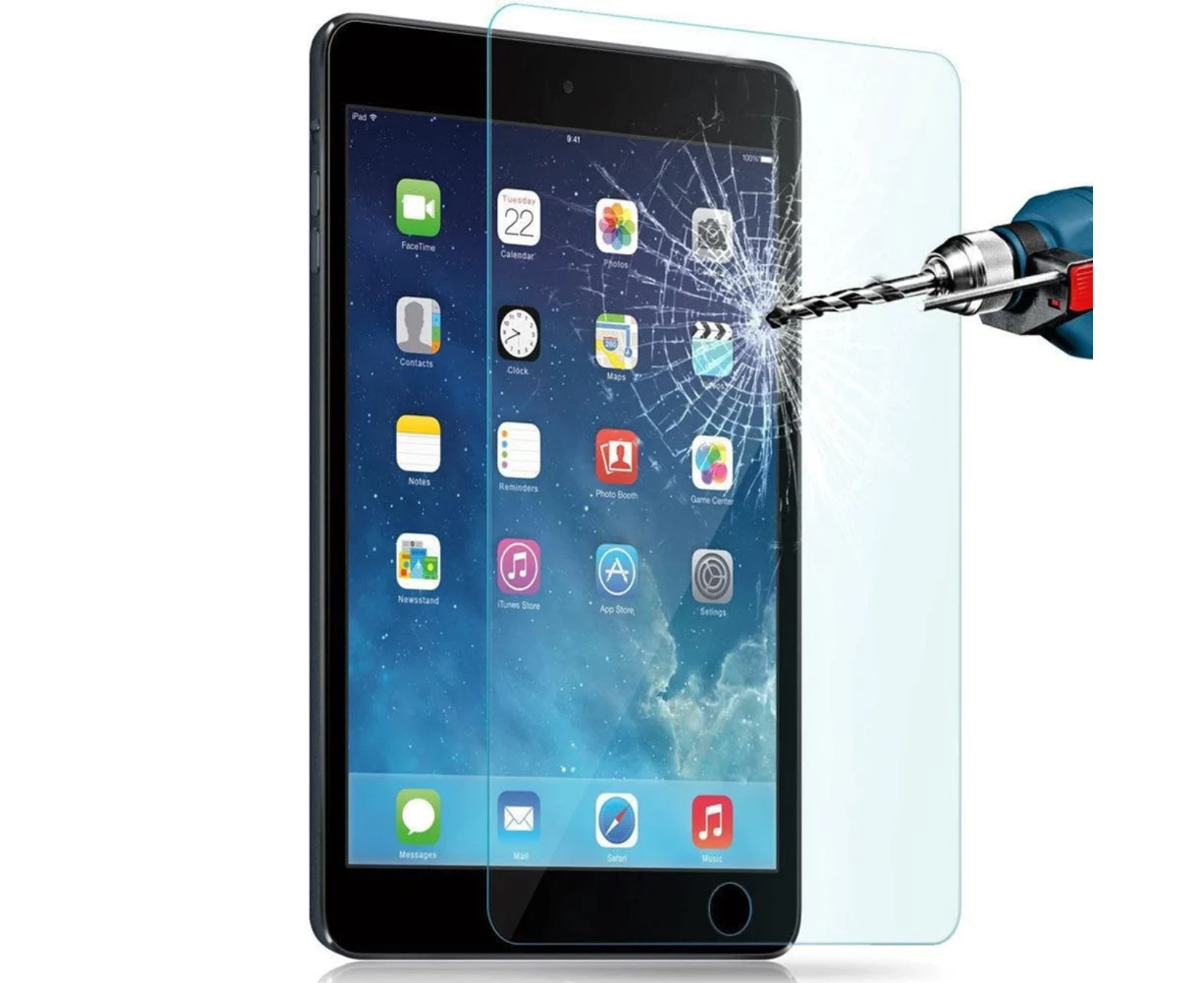 Full Tempered Glass for Apple iPad Air 1 2 Pro 5th 6th Generation 9.7 inch screen protector