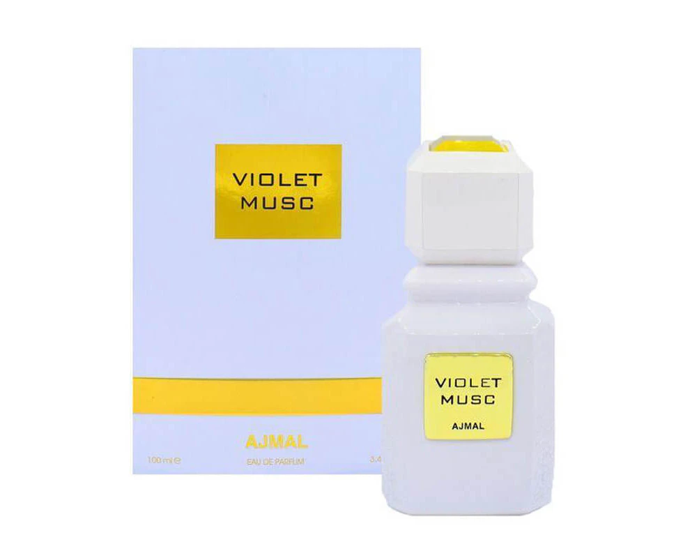 Ajmal Violet Musc Eau De Parfum Spray (Unisex) By Ajmal 100Ml